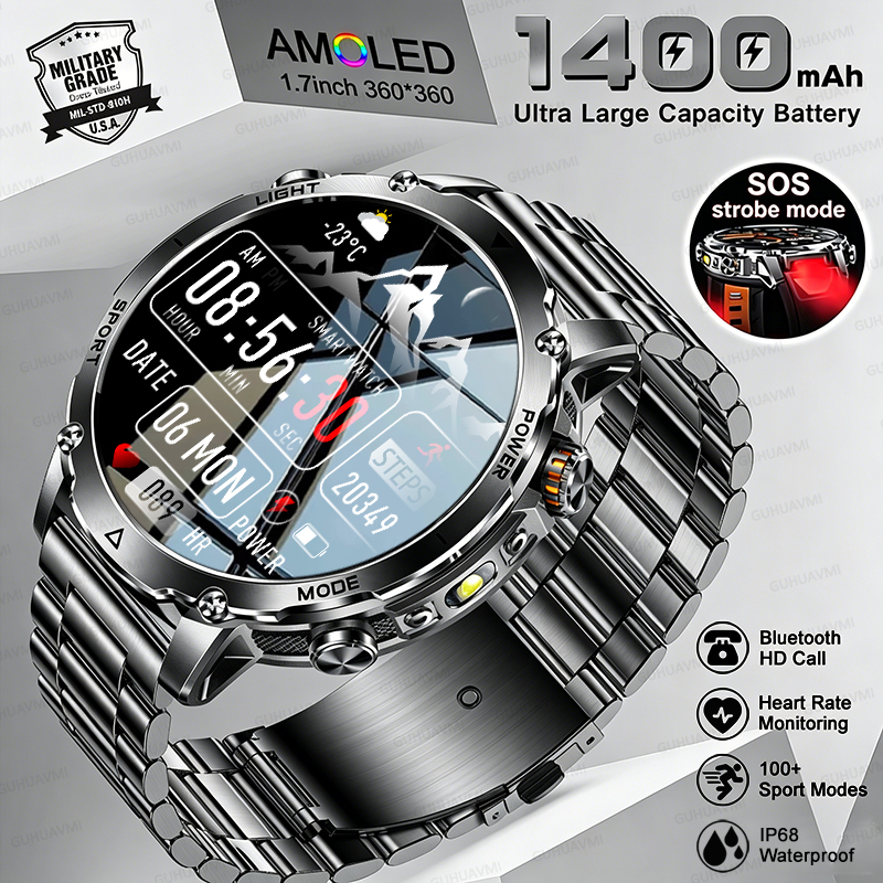 Definition Of Outdoor Sport - New Military-Grade 1400mAh Big Battery Smart
