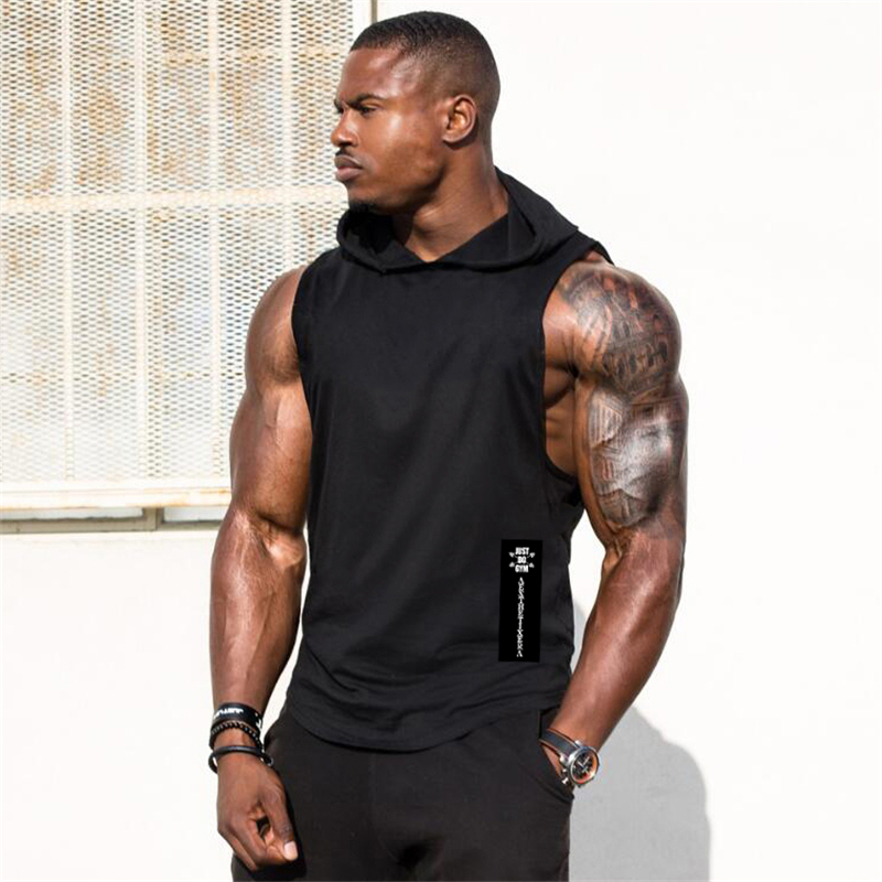 Outdoor Sport Hoodie - Gym Hooded Clothing Summer Cotton Fitness