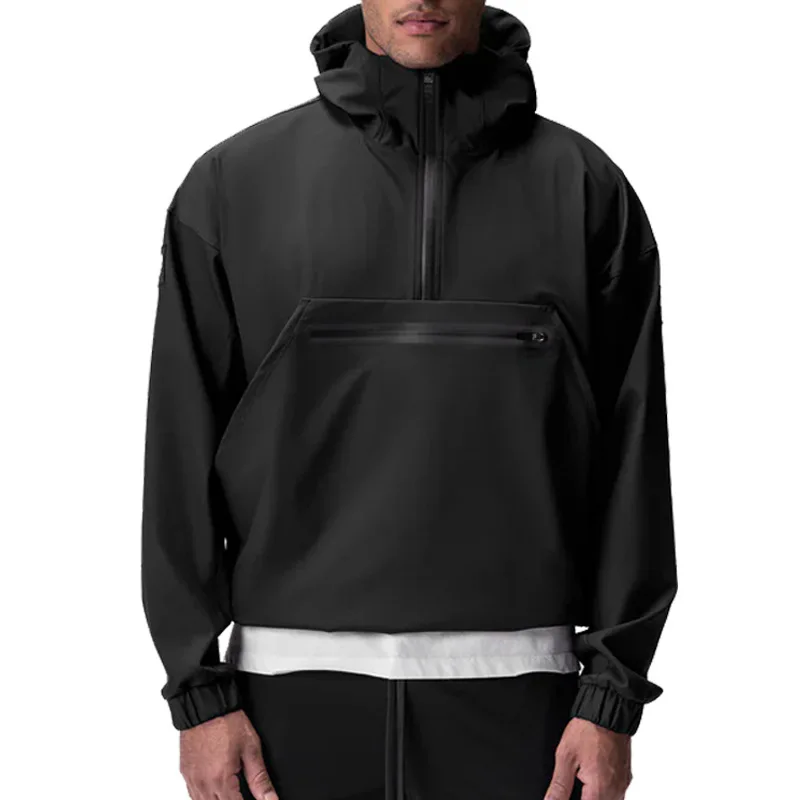 Outdoor Sport Hoodie - Men Zipper Hoodie Running Hooded Sweatshirt