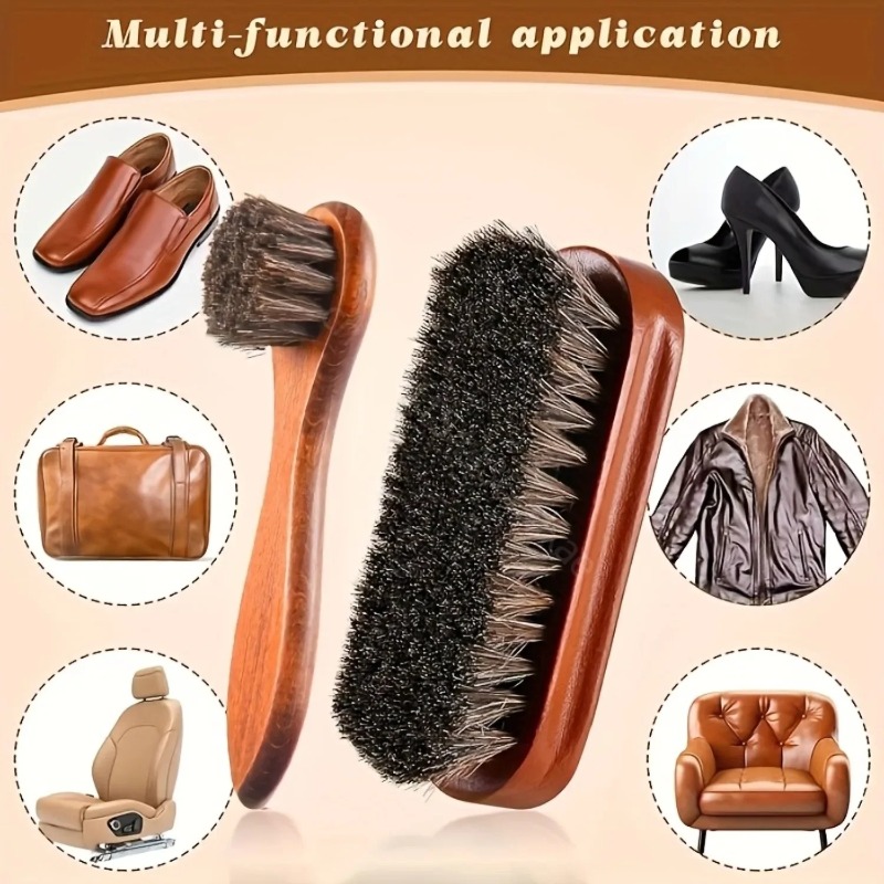 1 Long Handled Horsehair Shoe  - Brushing Boot Horse review and price