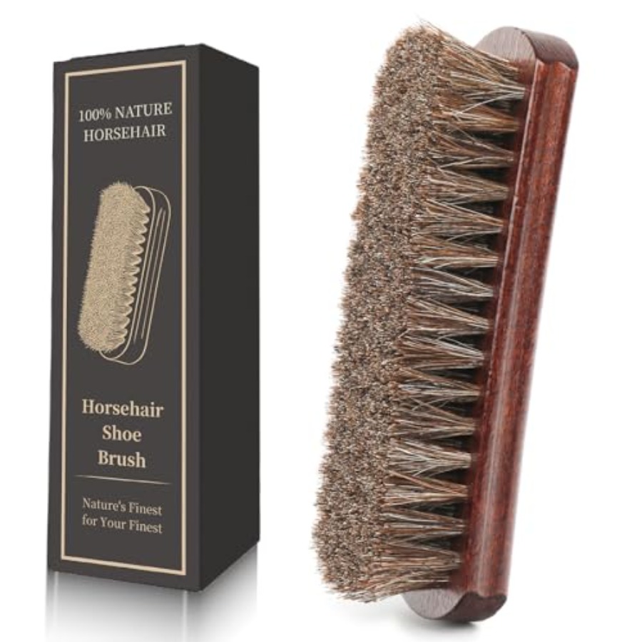 100% 7in Horsehair Shoe Brush  - Brushing Boot Horse review and price