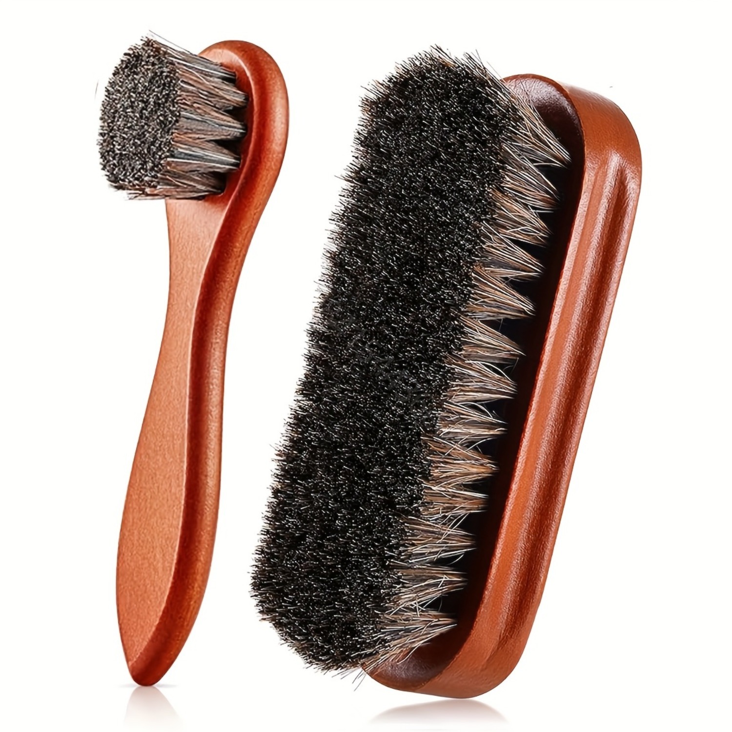 2pcs Horsehair Shine Shoes Bru - Brushing Boot Horse review and price