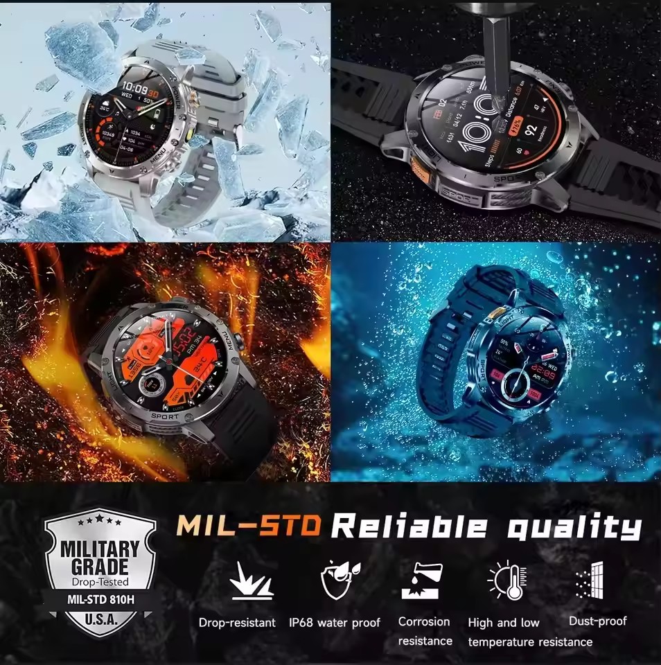 GUHUAVMI New Smart Watch Men 1 - Definition Of Outdoor Sport review and price