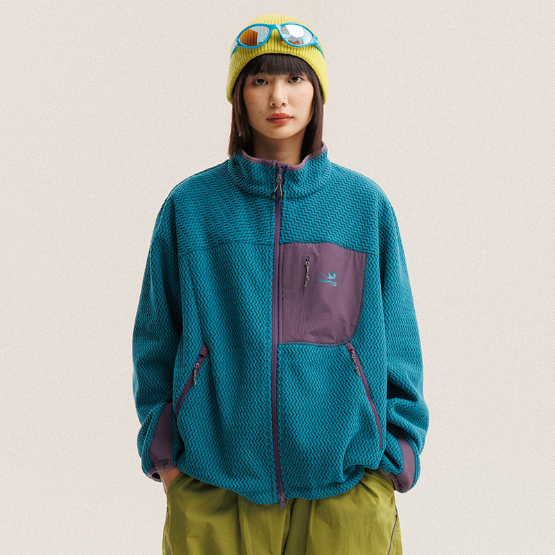 Autumn Winter Polar Fleece Wav - Outdoor Sport Winter Jacket review and price