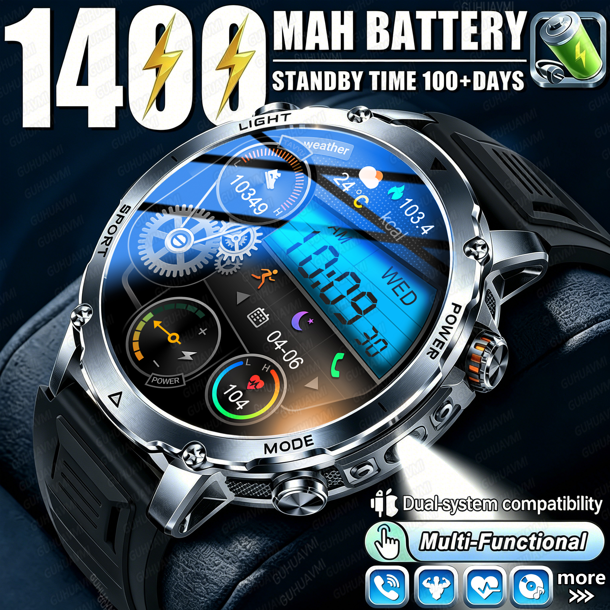 Newly Durable 1400mAh Large Ba - Definition Of Outdoor Sport review and price