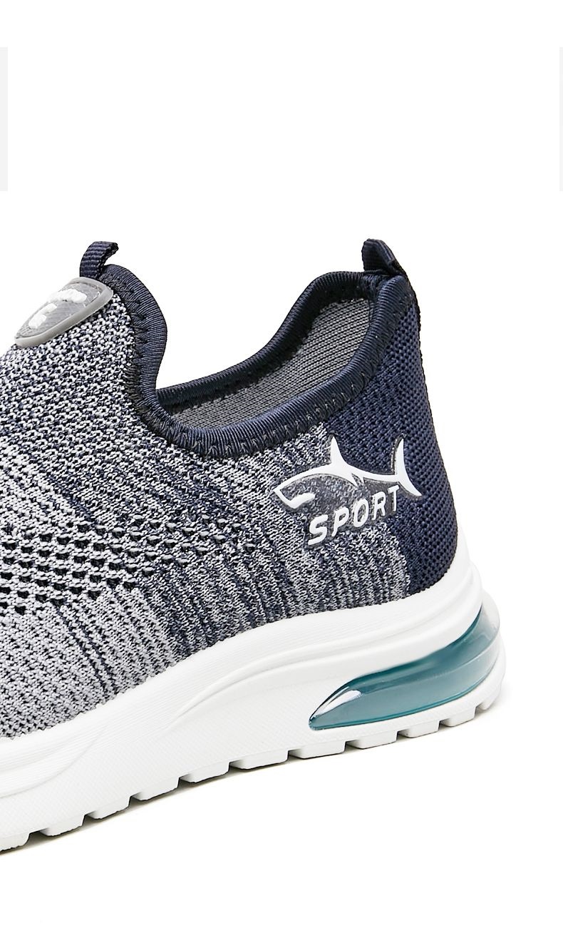 New Men Knit Slip On Sneakers  - Outdoor Sport Lights review and price