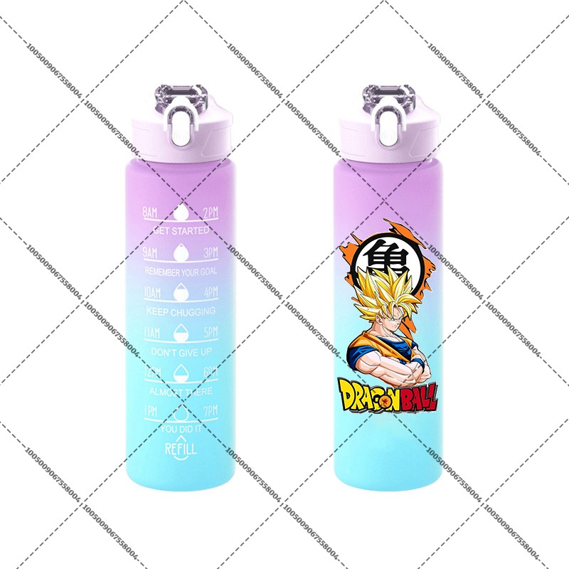 Dragons Ball 750ml Sport Cups  - Outdoor Sport Glass Water Bottle review and price