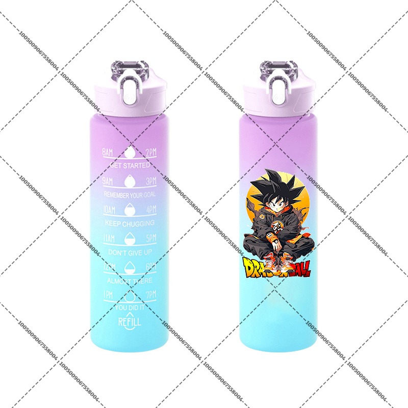 Dragons Ball 750ml Sport Cups  - Outdoor Sport Glass Water Bottle review and price
