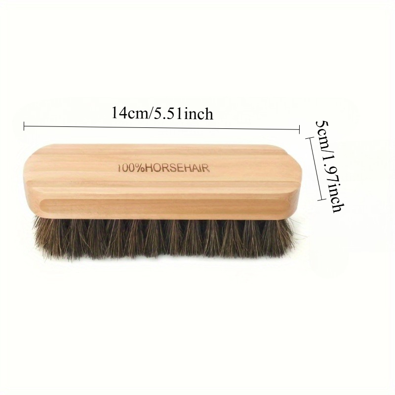 Horse Hair Shoe Brush, Shoe Cl - Brushing Boot Horse review and price